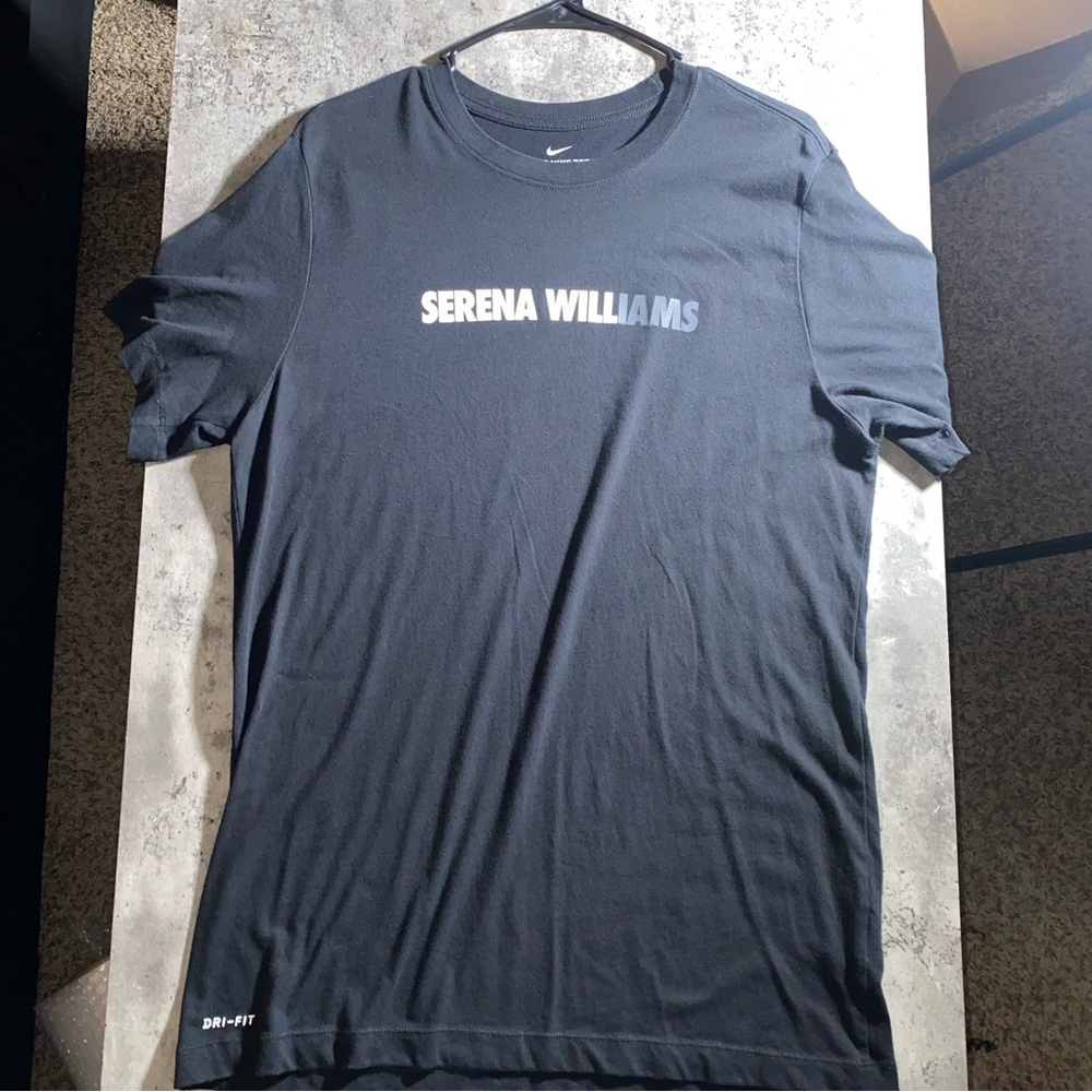 Nike Mens T shirt Serena Williams black